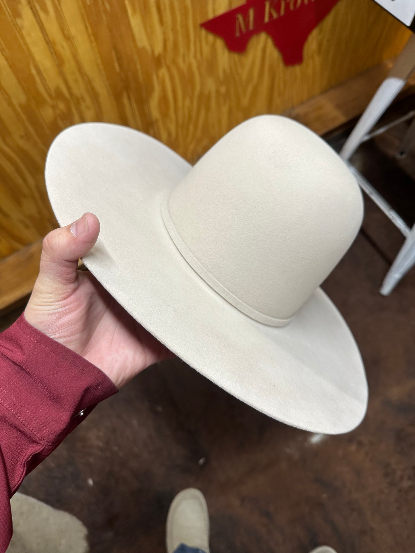 Buckskin Seratelli 6X
