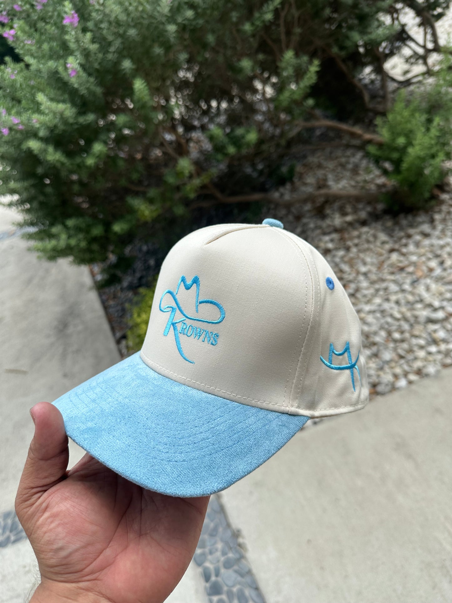 M Krown caps 7 panel trucker hat